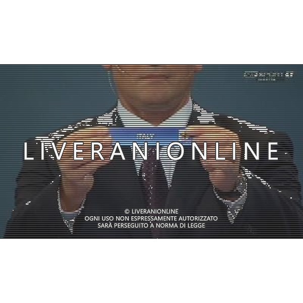 CITTA\' DEL CAPO SUD AFRICA 04/12/2009 SORTEGGIO DEI GIRONI DEL MONDIALE SUD AFRICA 2010 PH AG ALDO LIVERANI SAS OBBLIGATORIO CITARE LA FONTE TELEVISIVA SKY SPORT