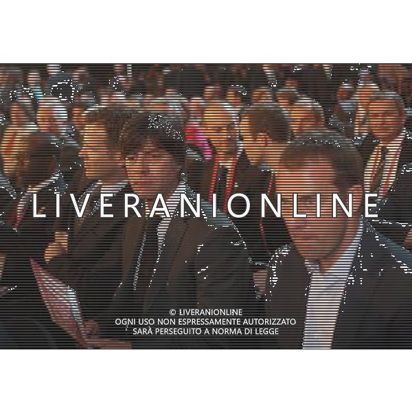 Sorteggi della fase finale dei Mondiali di calcio Sud Africa 2010 03.12.2009, Kapstadt, SŸdafrika, FIFA Fu§ball-Weltmeisterschaft 2010, World Cup, Cape Town, South Africa, Final Draw, Auslosung, Ziehung, Manager Oliver Bierhoff, Trainer Joachim Low, Hansi Flick, GER copyright by firo sportphoto/Agenzia Aldo Liverani Sas - ITALY ONLY -