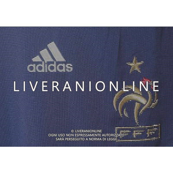 Sorteggi della fase finale dei Mondiali di calcio Sud Africa 2010 - maglia della nazionale francese - francia 04.12.2009, Kapstadt, SŸdafrika, FIFA Fu§ball-Weltmeisterschaft 2010, World Cup, Cape Town, South Africa, Final Draw, Auslosung, Ziehung, Merchandising, Official Fan Shop, Offizieller Fan Shop, Fanartikel, copyright by firo sportphoto/Agenzia Aldo Liverani Sas - ITALY ONLY -