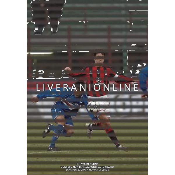 Milano 19-12-2003 COPPA ITALIA TIM CUP milan-sampdoria 1:0 nella foto costacurta yanagisawa ph marco luzzani/ag aldo liverani s.a.s.
