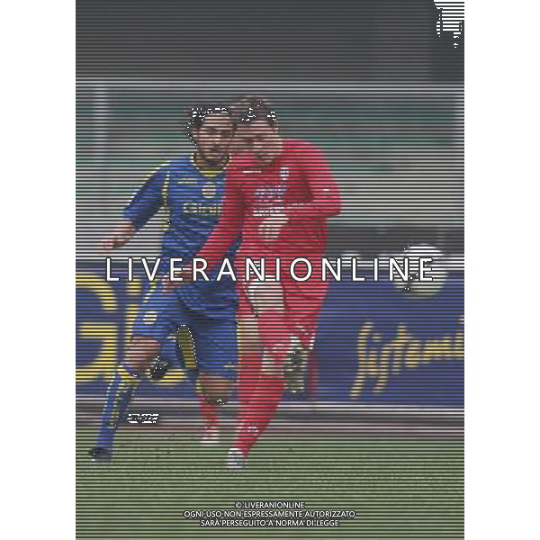 VERONA-RIMINI LEGA PRO 06/12/2009 NELLA FOTO FRARA-ESPOSITO FOTO PAOLA GARBUIO-AG ALDO LIVERANI
