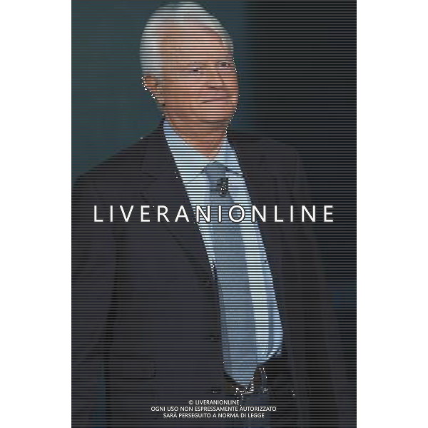 TRASMISSIONE TV: \' CHE TEMPO CHE FA\' NELLA FOTO: GIAN CARLO CASELLI ( magistrato italiano e Procuratore Capo della Repubblica di Torino ) FOTO ANTONIO SORANO - AG. ALDO LIVERANI SAS
