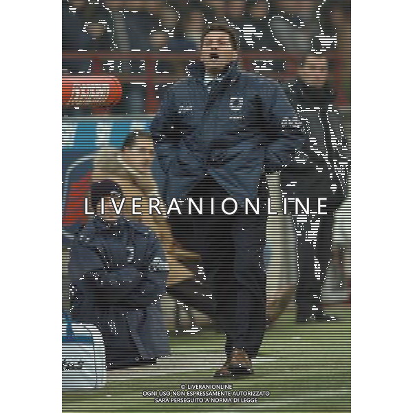 Milano 19-12-2003 COPPA ITALIA TIM CUP milan-sampdoria 1:0 nella foto novellino walter ph marco luzzani/ag aldo liverani s.a.s.