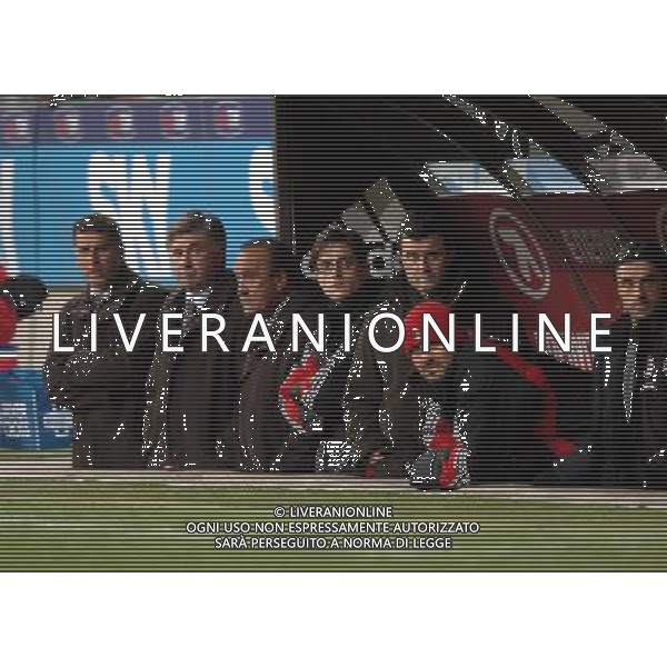 Milano 19-12-2003 COPPA ITALIA TIM CUP milan-sampdoria 1:0 nella foto panchina milan ph marco luzzani/ag aldo liverani s.a.s.