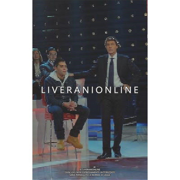 ROMA - STUDI DELLA DEAR 06/12/2009 TRASMISSIONE TELEVISIVA \'DOMENICA IN\' nella foto: MASSIMO GILETTI ©BRUNI/AGENZIA ALDO LIVERANI SAS
