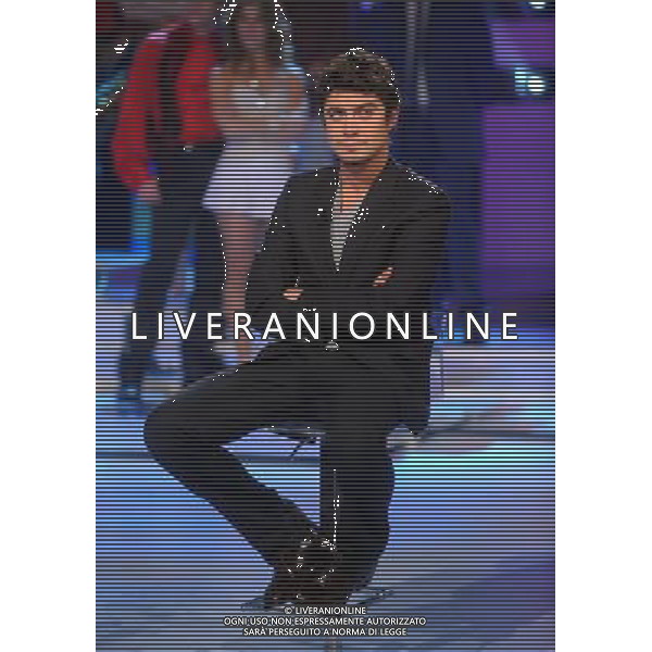 ROMA - STUDI DELLA DEAR 06/12/2009 TRASMISSIONE TELEVISIVA \'DOMENICA IN\' nella foto: RICCARDO SCAMARCIO ©BRUNI/AGENZIA ALDO LIVERANI SAS