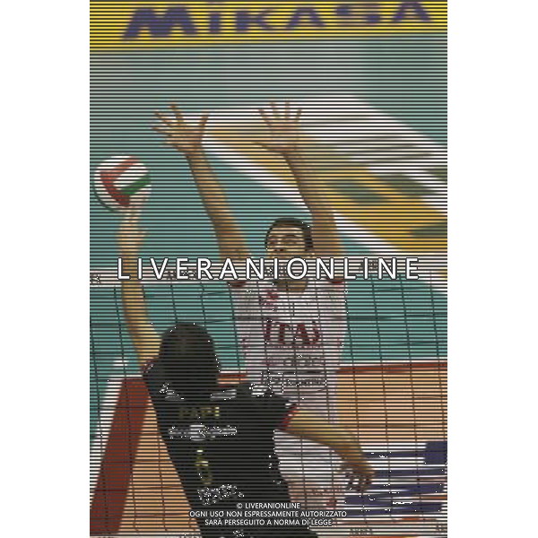 TREVISO 20/12/2009 SERIE A TIM VOLLEY SISLEY TREVISO-ITAS DIATEC TRENTINO NELLA FOTO:MATEY KAZIYSKI FOTO PAOLA GARBUIO/AG.ALDO LIVERANI