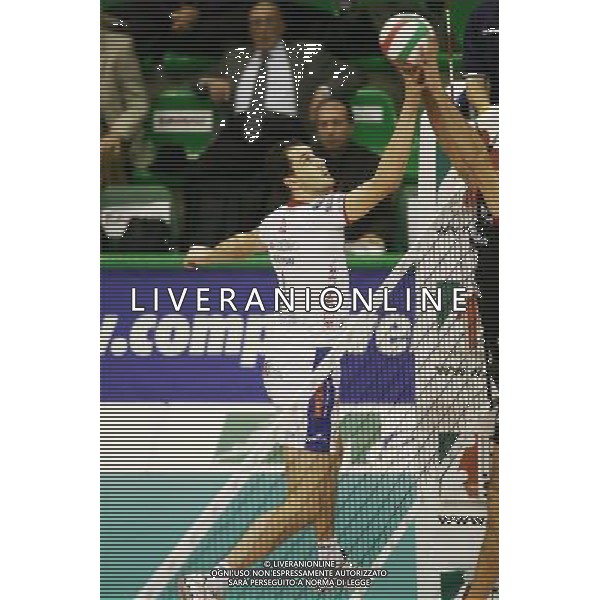 TREVISO 20/12/2009 SERIE A TIM VOLLEY SISLEY TREVISO-ITAS DIATEC TRENTINO NELLA FOTO:MATEY KAZIYSKI FOTO PAOLA GARBUIO/AG.ALDO LIVERANI