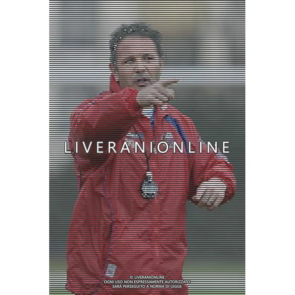 Roma - 08/12/2009 - Park Hotel Mancini - Allenamento del nuovo allenatore del Catania Calcio Sinisa Mihajlovic- nella foto: Sinisa MIHAJLOVIC ph. Corradetti / Aldo Liverani sas