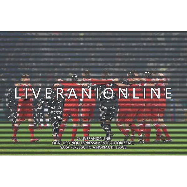 Juventus - Bayern Monaco Champions League 2009/2010 08-12-2009 Torino Nella foto: esultanza del bayern monaco che festeggia la vittoria a fine gara ©Manuela Viganti/Agenzia Aldo Liverani Sas 