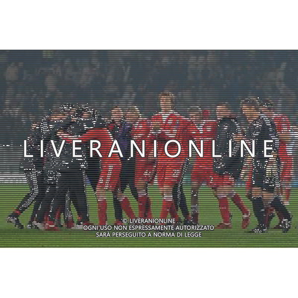 Juventus - Bayern Monaco Champions League 2009/2010 08-12-2009 Torino Nella foto: esultanza del bayern monaco che festeggia la vittoria a fine gara ©Manuela Viganti/Agenzia Aldo Liverani Sas 