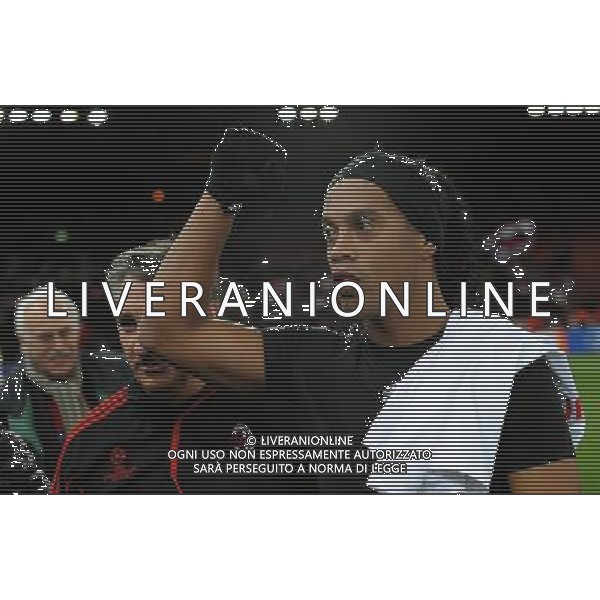 Champions League 2009/2010 Gruppo C MD6 Zurigo - 08.12.2009 FC Zurigo-AC Milan Nella Foto:RONALDINHO ESULTANZA FINALE /Ph.Vitez-Ag. Aldo Liverani