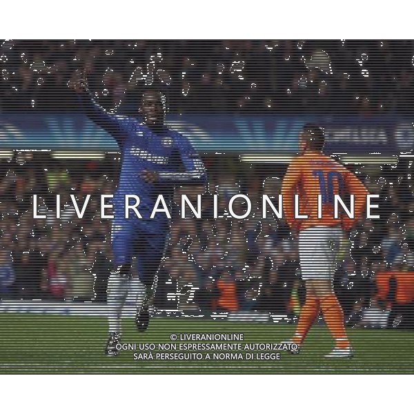 CHELSEA-APOEL NICOSIA CHAMPIONS LEAGUE 08/12/2009 NELLA FOTO Michael Essien AG ALDO LIVERANI