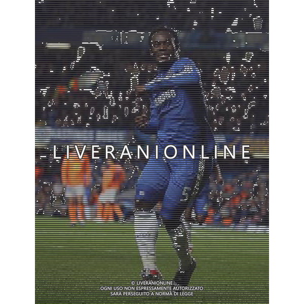 CHELSEA-APOEL NICOSIA CHAMPIONS LEAGUE 08/12/2009 NELLA FOTO Michael Essien AG ALDO LIVERANI