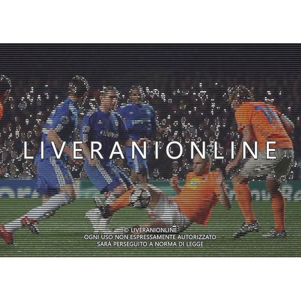 CHELSEA-APOEL NICOSIA CHAMPIONS LEAGUE 08/12/2009 NELLA FOTO Fabio Borini -Frank Lampard AG ALDO LIVERANI