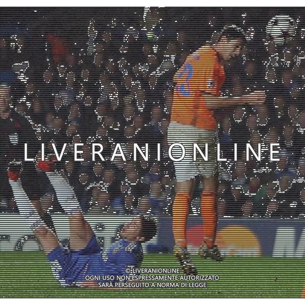 CHELSEA-APOEL NICOSIA CHAMPIONS LEAGUE 08/12/2009 NELLA FOTO Fabio Borini AG ALDO LIVERANI