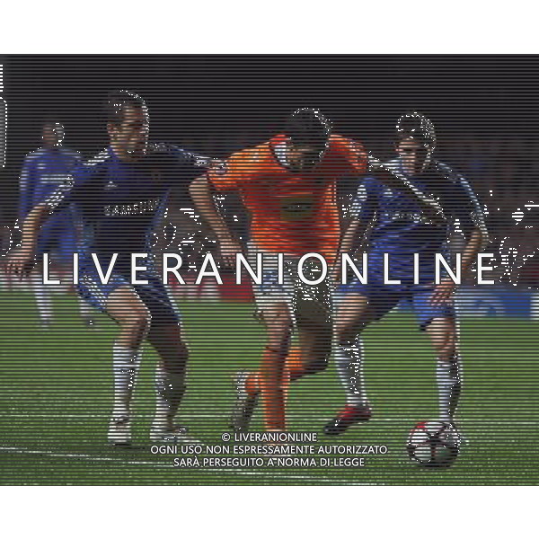 CHELSEA-APOEL NICOSIA CHAMPIONS LEAGUE 08/12/2009 NELLA FOTO Joe Cole - Helio Pinto AG ALDO LIVERANI