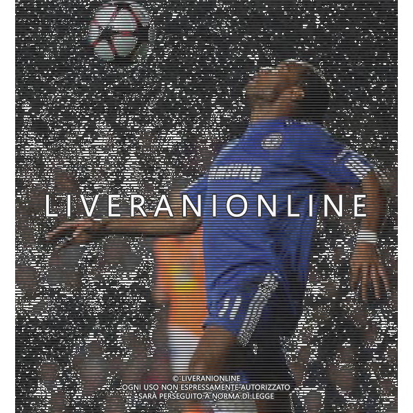 CHELSEA-APOEL NICOSIA CHAMPIONS LEAGUE 08/12/2009 NELLA FOTO Didier Drogba AG ALDO LIVERANI