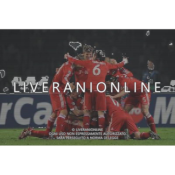 08-12-2009 Torino Sport-Calcio Juventus Bayern Monaco Champions League 2009/2010 Nella foto: l\'Esultanza del Bayern Monaco dopo il quarto gol di Anatolij Tymocsuk ©Alessandro Falzone/ag ALDO LIVERANI SAS