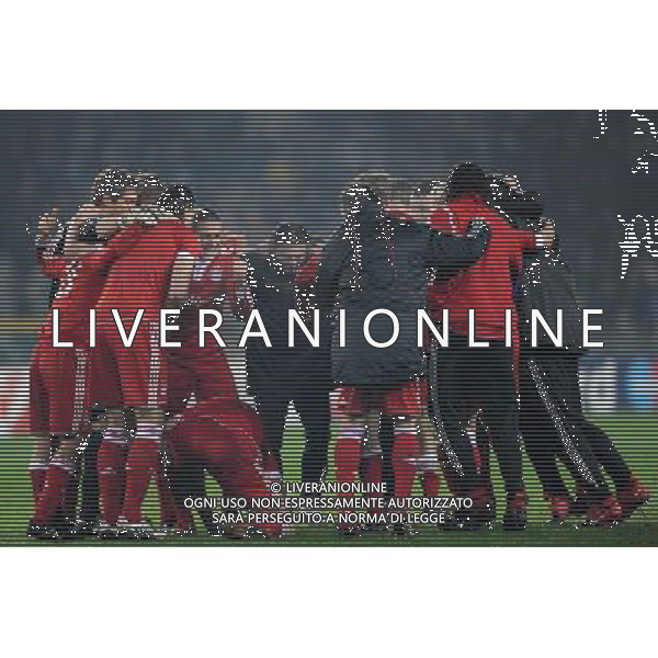 08-12-2009 Torino Sport-Calcio Juventus Bayern Monaco Champions League 2009/2010 Nella foto: l\'Esultanza del Bayern Monaco a fine gara ©Alessandro Falzone/ag ALDO LIVERANI SAS