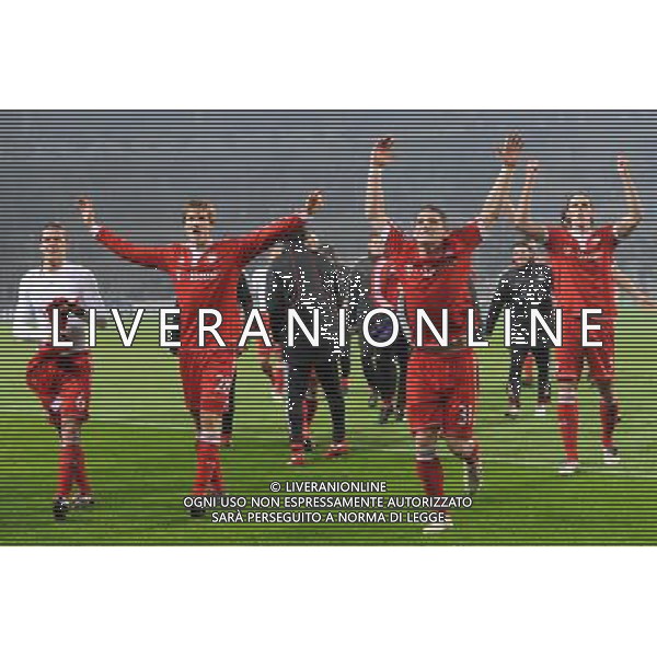 08-12-2009 Torino Sport-Calcio Juventus Bayern Monaco Champions League 2009/2010 Nella foto: l\'Esultanza del Bayern Monaco a fine gara ©Alessandro Falzone/ag ALDO LIVERANI SAS