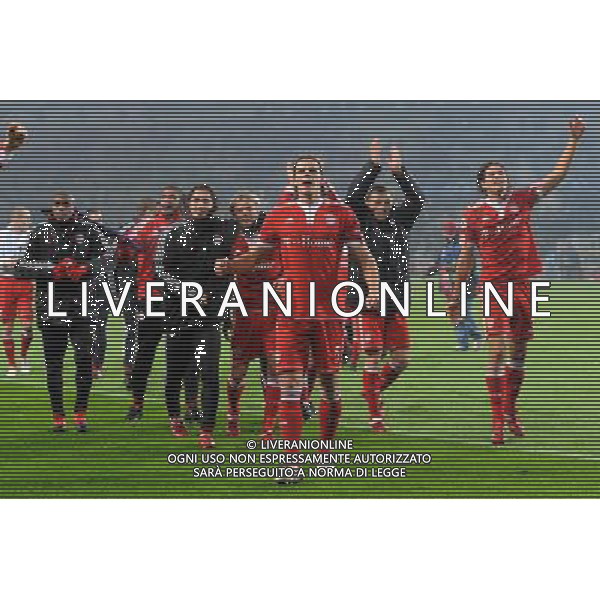 08-12-2009 Torino Sport-Calcio Juventus Bayern Monaco Champions League 2009/2010 Nella foto: l\'Esultanza del Bayern Monaco a fine gara ©Alessandro Falzone/ag ALDO LIVERANI SAS