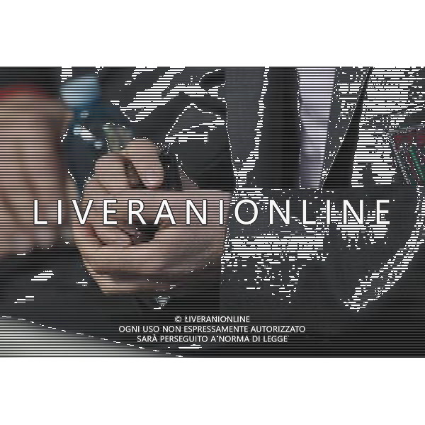 Champions League 2009/2010 Gruppo F MD6 Milano - 09.12.2009 FC Inter-FC Rubin Kazan Nella Foto: Corona Rosario in mano a berdyev ©Luzzani-Ag. Aldo Liverani