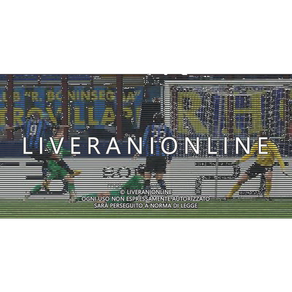 Champions League 2009/2010 Gruppo F MD6 Milano - 09.12.2009 FC Inter-FC Rubin Kazan Nella Foto: IL GOL DI SAMUEL ETO\'O DEL 1-0 /Ph.Vitez-Ag. Aldo Liverani