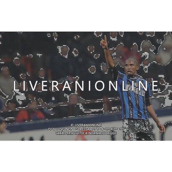 Champions League 2009/2010 Gruppo F MD6 Milano - 09.12.2009 FC Inter-FC Rubin Kazan Nella Foto: SAMUEL ETO\'O ESULTANZA DOPO IL GOL /Ph.Vitez-Ag. Aldo Liverani