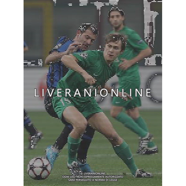Champions League 2009/2010 Gruppo F MD6 Milano - 09.12.2009 FC Inter-FC Rubin Kazan Nella Foto: ryazantsev e dejan stankovic /Ph.Luzzani-Ag. Aldo Liverani