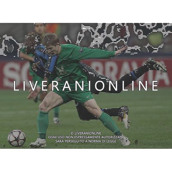 Champions League 2009/2010 Gruppo F MD6 Milano - 09.12.2009 FC Inter-FC Rubin Kazan Nella Foto: kaleshin e mario balotelli /Ph.Luzzani-Ag. Aldo Liverani