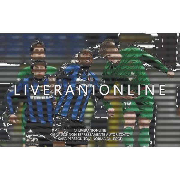 Champions League 2009/2010 Gruppo F MD6 Milano - 09.12.2009 FC Inter-FC Rubin Kazan Nella Foto: SAMUEL ETO\'O-KALESHIN /Ph.Vitez-Ag. Aldo Liverani