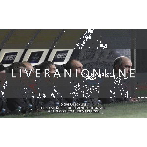 Champions League 2009/2010 Gruppo F MD6 Milano - 09.12.2009 FC Inter-FC Rubin Kazan Nella Foto: berdyev in panchina ©luzzani-Ag. Aldo Liverani