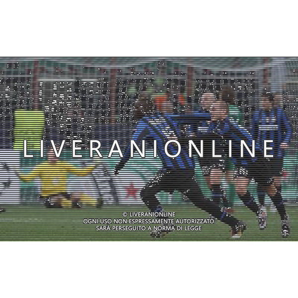 Champions League 2009/2010 Gruppo F MD6 Milano - 09.12.2009 FC Inter-FC Rubin Kazan Nella Foto: ESULTANZA DOPO IL GOL DI MARIO BALOTELLI CON SNEIJDER ©LUZZANI-Ag. Aldo Liverani