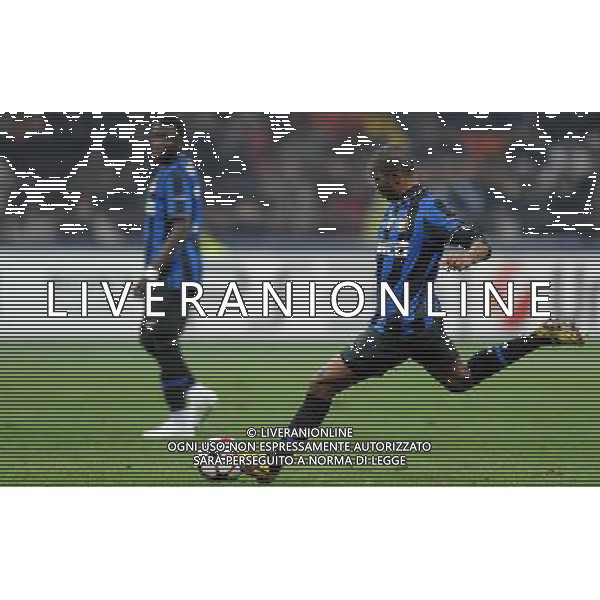 Champions League 2009/2010 Gruppo F MD6 Milano - 09.12.2009 FC Inter-FC Rubin Kazan Nella Foto: SAMUEL ETO\'O OCCASIONE SU PUNIZIONE /Ph.Vitez-Ag. Aldo Liverani