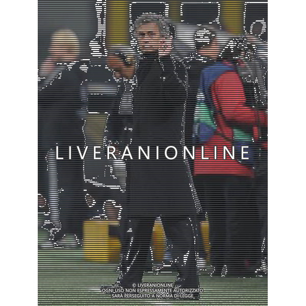 Champions League 2009/2010 Gruppo F MD6 Milano - 09.12.2009 FC Inter-FC Rubin Kazan Nella Foto: JOSE\' MOURINHO ESULTA A FINE PARTITA /Ph.Vitez-Ag. Aldo Liverani