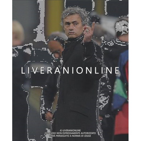 Champions League 2009/2010 Gruppo F MD6 Milano - 09.12.2009 FC Inter-FC Rubin Kazan Nella Foto: JOSE\' MOURINHO ESULTA A FINE PARTITA /Ph.Vitez-Ag. Aldo Liverani