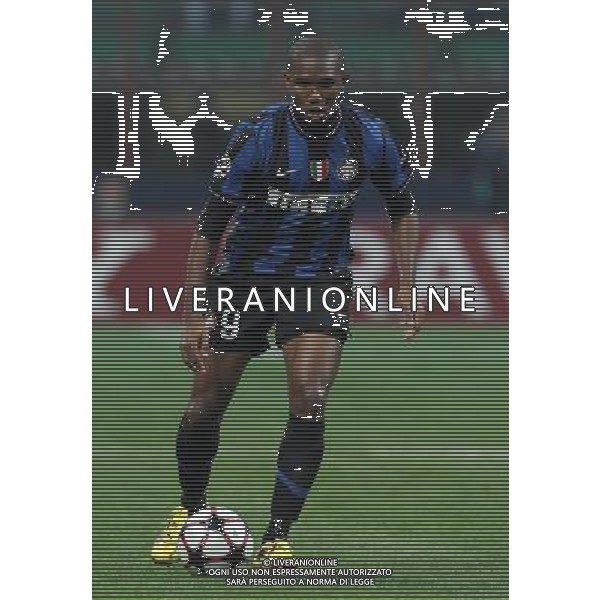 Milano 09-12-2009 Champions League 2009/10 inter-rubin kazan 2:0 nella foto samuel eto\'o ph marco luzzani/ag aldo liverani s.a.s.