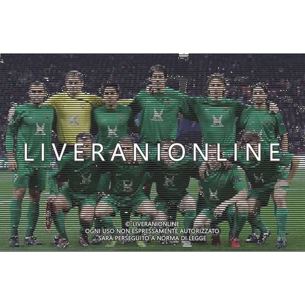 Milano 09-12-2009 Champions League 2009/10 inter-rubin kazan 2:0 nella foto formazione rubin kazan ph marco luzzani/ag aldo liverani s.a.s.