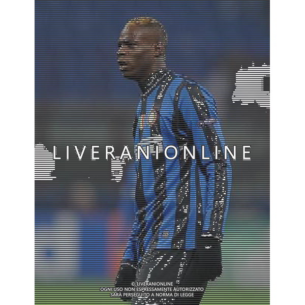 Champions League 2009/2010 Gruppo F MD6 Milano - 09.12.2009 FC Inter-FC Rubin Kazan Nella Foto:BALOTELLI MARIO /Ph.Vitez-Ag. Aldo Liverani