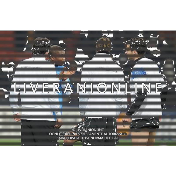 Champions League 2009/2010 Gruppo F MD6 Milano - 09.12.2009 FC Inter-FC Rubin Kazan Nella Foto:ETO\'O SAMUEL-MILITO DIEGO-BALOTELLI MARIO-THIAGO MOTTA-SNEIJDER WESLEY /Ph.Vitez-Ag. Aldo Liverani