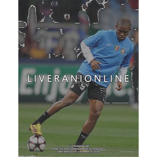 Champions League 2009/2010 Gruppo F MD6 Milano - 09.12.2009 FC Inter-FC Rubin Kazan Nella Foto:ETO\'O SAMUEL /Ph.Vitez-Ag. Aldo Liverani