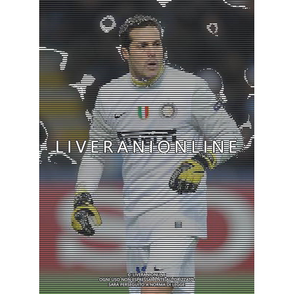 Champions League 2009/2010 Gruppo F MD6 Milano - 09.12.2009 FC Inter-FC Rubin Kazan Nella Foto:JULIO CESAR /Ph.Vitez-Ag. Aldo Liverani