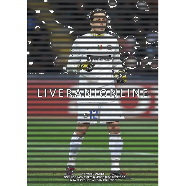 Champions League 2009/2010 Gruppo F MD6 Milano - 09.12.2009 FC Inter-FC Rubin Kazan Nella Foto:JULIO CESAR /Ph.Vitez-Ag. Aldo Liverani