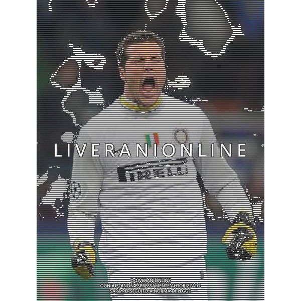 Champions League 2009/2010 Gruppo F MD6 Milano - 09.12.2009 FC Inter-FC Rubin Kazan Nella Foto:JULIO CESAR /Ph.Vitez-Ag. Aldo Liverani