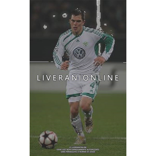 Champions League-Saison 2009/2010 VfL Wolfsburg - Manchester United 1:3 NELLA FOTO Marcel SchŠfer FOTO FIRO-AG ALDO LIVERANI ONLY ITALY