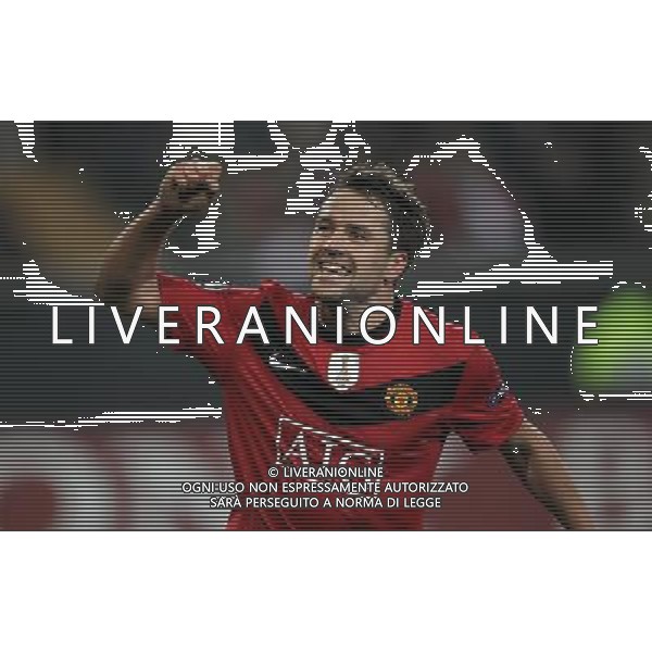 Champions League-Saison 2009/2010 VfL Wolfsburg - Manchester United 1:3 NELLA FOTO Michael Owen FOTO FIRO-AG ALDO LIVERANI ONLY ITALY