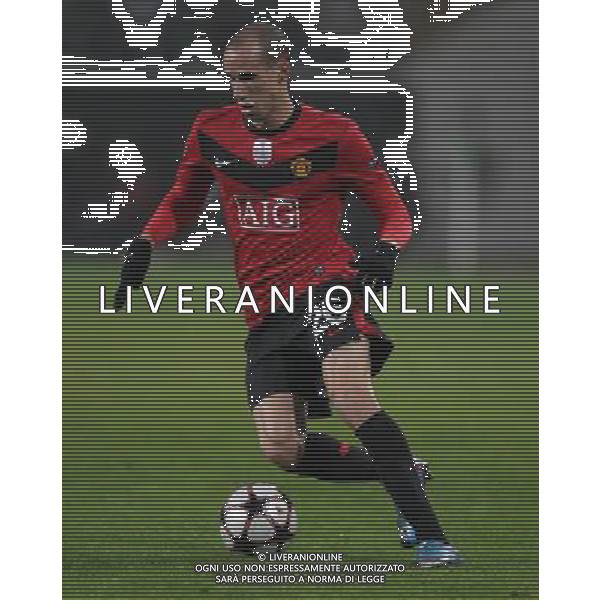 Champions League-Saison 2009/2010 VfL Wolfsburg - Manchester United 1:3 NELLA FOTO Gabriel Obertan FOTO FIRO-AG ALDO LIVERANI ONLY ITALY