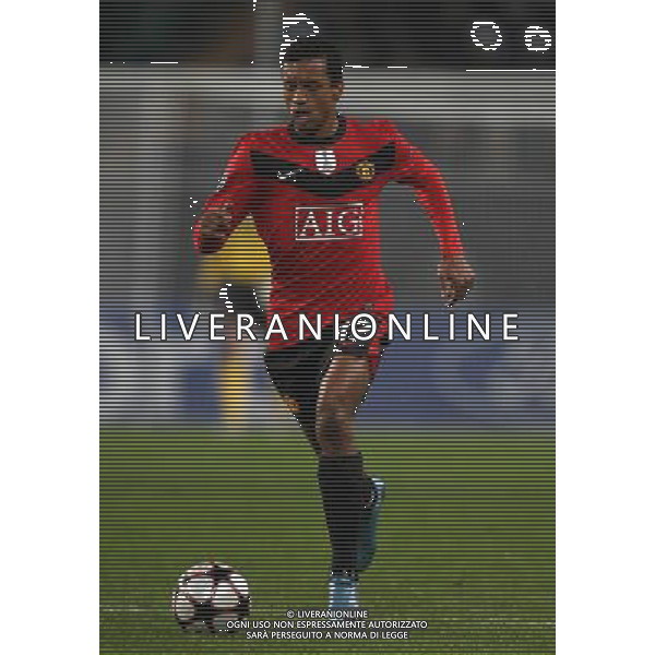 Champions League-Saison 2009/2010 VfL Wolfsburg - Manchester United 1:3 NELLA FOTO Nani FOTO FIRO-AG ALDO LIVERANI ONLY ITALY