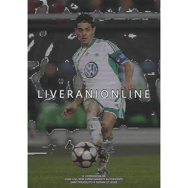 Champions League-Saison 2009/2010 VfL Wolfsburg - Manchester United 1:3 NELLA FOTO Josue FOTO FIRO-AG ALDO LIVERANI ONLY ITALY